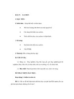 Giáo án Hoá học lớp 9 - CACBON doc