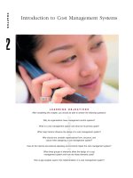 Cost Accounting Traditions And Innovations - Chapter 2 ppt