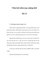 Viêm loét niêm mạc miệng-lưỡi (Kỳ 2) doc