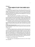 Giáo trình Miễn dịch học thú y - Chương 1 docx