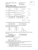 thi hoc ki II ci dap an