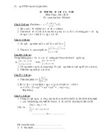 Đề Thi Thử ĐH Môn TOÁN Lần III - Khối B, D - THPT Chuyên Lê Quý Đôn pps