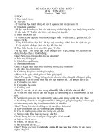 thi kiẻm tra GHKII môn TV