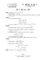 Đề Thi Thử ĐH Môn TOÁN - THPT Lê Xoay - Vĩnh Phúc [2007 - 2008] ppsx