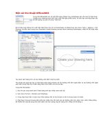 Một vài thủ thuật Office2003