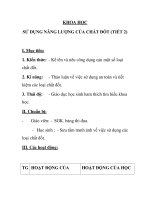 KHOA HỌC SỬ DỤNG NĂNG LƯỢNG CỦA CHẤT ĐỐT (TIẾT 2) pdf