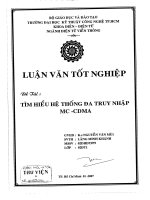 Tìm hiểu hệ thống đa truy cập MC CDMA