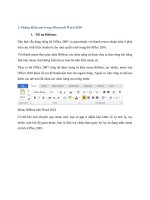 Tự học Word 2010 part 1 potx