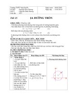 Đường tròn(mục 1,2)