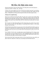 Bà bầu cẩn thận mùa mưa pps