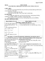 Đại số tiết 56 thực hành