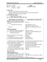 giao án mĩ thuật tuần 26