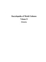 Encyclopedia of World Cultures Volume 2 - Oceania - A pdf
