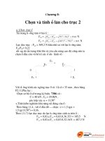 tính toán động học hệ dẫn động, chương 9 pptx