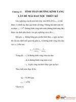 tính toán thiết kế cụm đồ gá để mài biên dạng dao xọc răng bao hình trên máy mài răng MAAG HSS-30, chương 13 docx