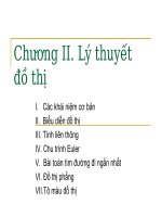 Lý thuyết đồ thị - Phần 1 ppt