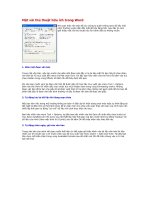 Một vài thủ thuật hữu ích trong Word