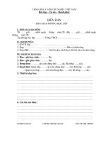 bien bản bàn giao phòng học