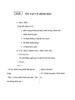 Giáo án Toán lớp 2 - ÔN TẬP VỀ HÌNH HỌC pdf