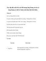 Trợ cấp đột xuất cho các đối tượng lang thang xin ăn và lang thang cơ nhỡ có hoàn cảnh đặc biệt khó khăn. pdf