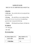 LUYỆN TỪ VÀ CÂU NỐI CÁC VẾ CÂU GHÉP BẰNG QUAN HỆ TỪ (tt) ppsx