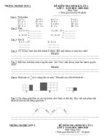 Đề KTĐK lần 3 Lớp 2_ CKTKN