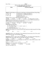 Kiem tra trac nghiem So hoc 6-Dau hieu chia het cho 2 va 5