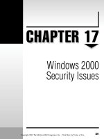 Bảo mật hệ thống mạng part 48 docx