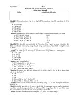 Kiem tra trac nghiem So hoc 6-Uoc chung lon nhat