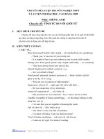 Tính từ đi với giới từ