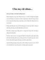 Kiến thức cha me cần biết - Phần 10 docx