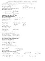 Đề cuong on tap HK2K10