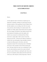 LUYỆN ĐỌC TIẾNG ANH QUA CÁC TÁC PHẨM VĂN HỌC -THE COUNT OF MONTE CRISTO ALEXANDRE DUMAS CHAPTER 62 doc