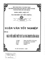 Điều khiển từ xa dùng remote hồng ngoại