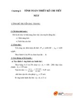 đồ án: môn học chi tiết máy, chương 2 pptx