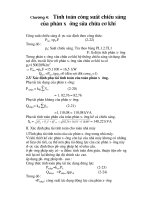 thiết kế hệ thống điện cho phân xưởng cơ khí, chương 4 ppsx
