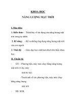 KHOA HỌC NĂNG LƯỢNG MẶT TRỜI pot