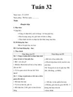 lớp 2, tuần 32