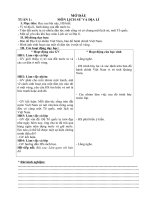 Giáo án môn Địa lí