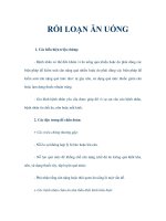RỐI LOẠN ĂN UỐNG pdf