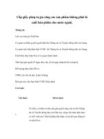 Cấp giấy phép in gia công các sản phẩm không phải là xuất bản phẩm cho nước ngoài. doc