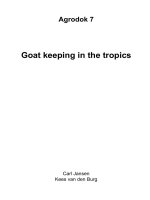 Goat keeping in the tropics - Part 1 pptx
