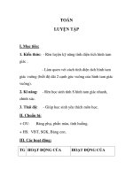 TOÁN LUYỆN TẬP (tt) tuần 18 pptx