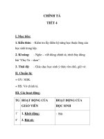 CHÍNH TẢ TIẾT 4 (tt) pptx