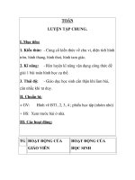 TOÁN LUYỆN TẬP CHUNG pps