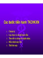 Thông khí cơ học không xâm nhập (Phần 6) ppsx