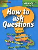 How to ask questions part 1 potx