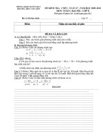 KIEM TRA 1 TIET CHUONG 3 CO DAP AN