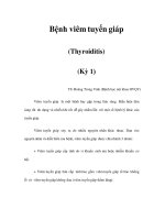 Bệnh viêm tuyến giáp (Thyroiditis) (Kỳ 1) ppsx
