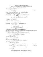 đồ án môn học tính toán máy bơm ly tâm CONG SON một cấp